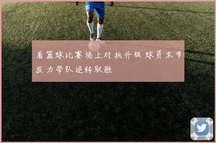 看篮球比赛场上对抗升级 球员末节发力带队逆转取胜