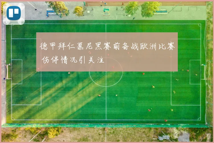 德甲拜仁慕尼黑赛前备战欧洲比赛 伤停情况引关注